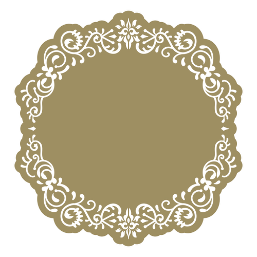 Elegant Line Art Border Design