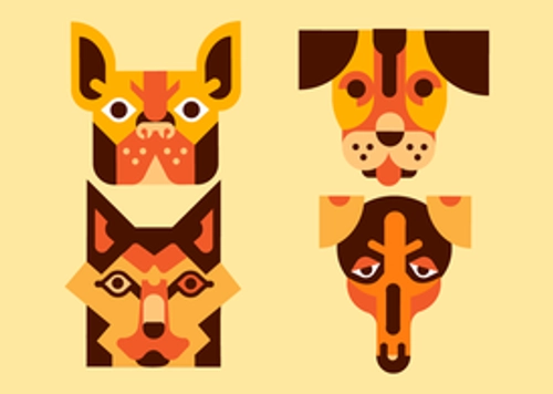 Free Dog Vector Pack