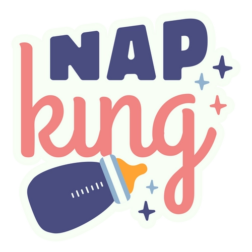 Infant Dream Badge King PNG Design