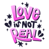 Loveless Lettering Quote PNG