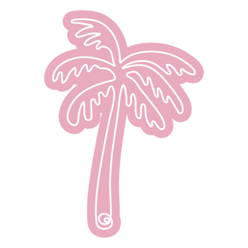 Palm Paradise PNG Design