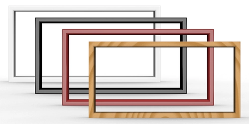 Plastic/Wood frames