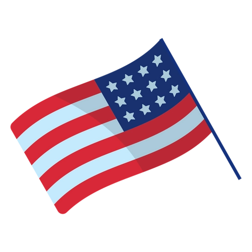 Proud USA Flag Icon