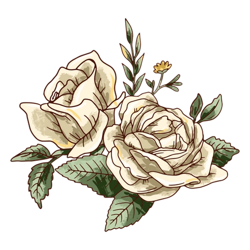 Rose Blossom Icon PNG