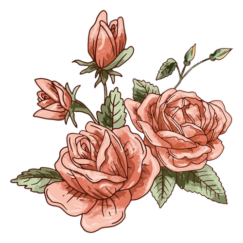 Rose Blossom PNG Icon