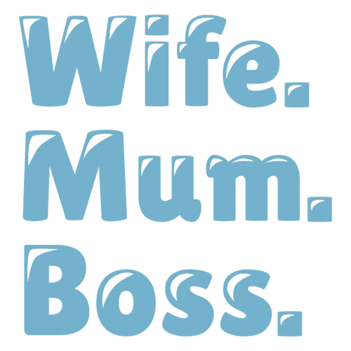 Wife Mom Boss Heart PNG Design