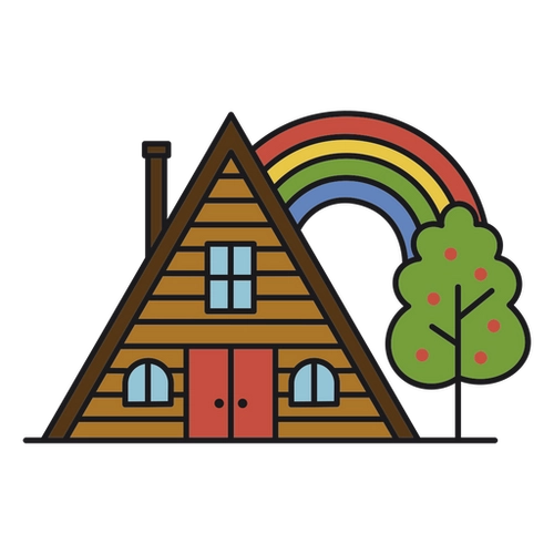 Wilderness Rainbow Hut Design