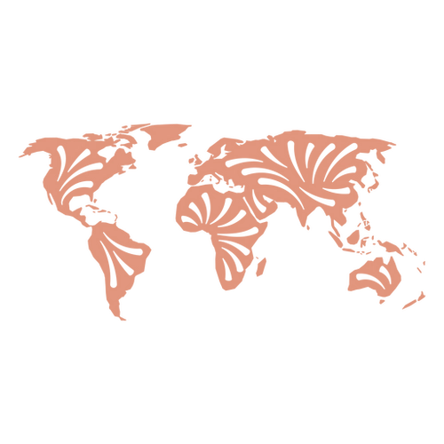 World Map Cut-Out PNG